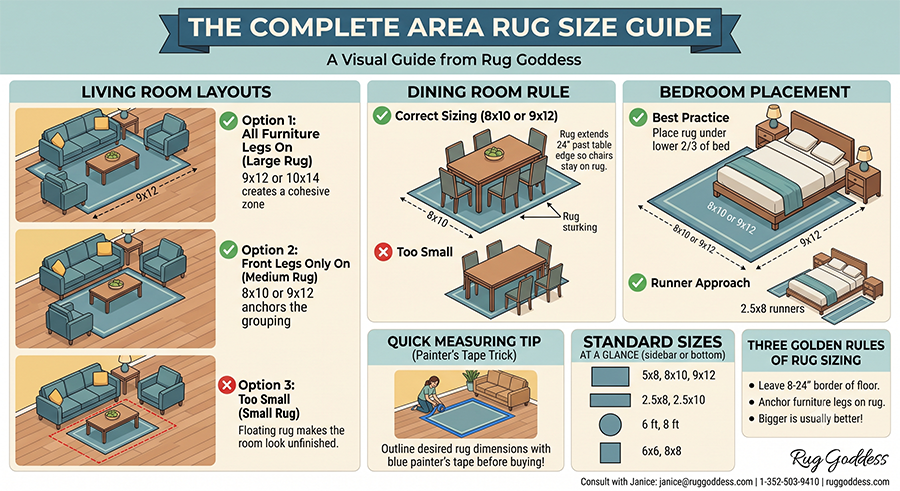 Area Rug Size Guide