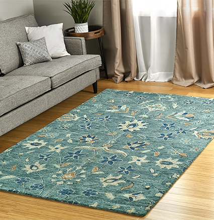 Blue Area Rug