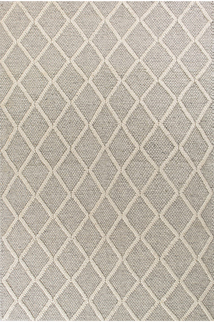 Grey Diamonds Area Rug