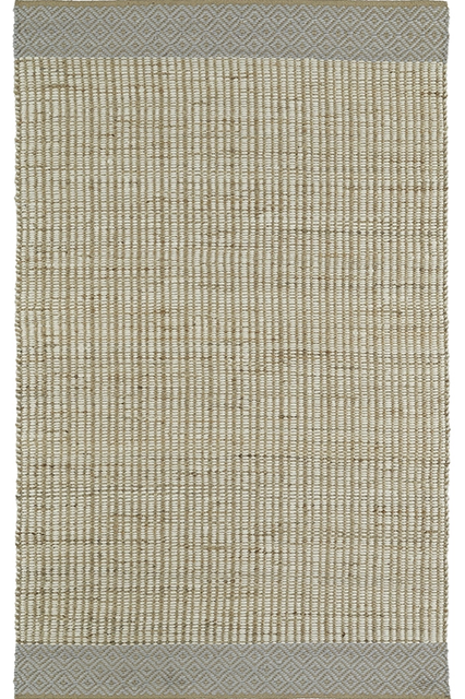 Ivory Reversible Jute Area Rug