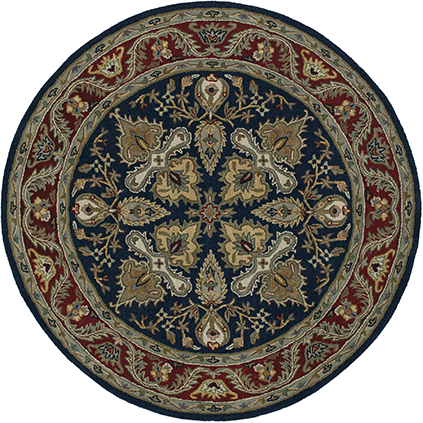 Traditional Round Rug