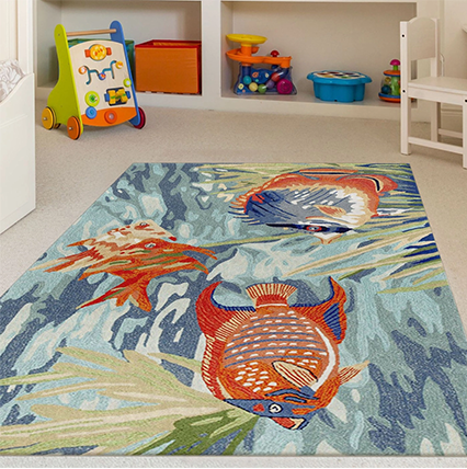 Tropical Fish Rug Liora Manne